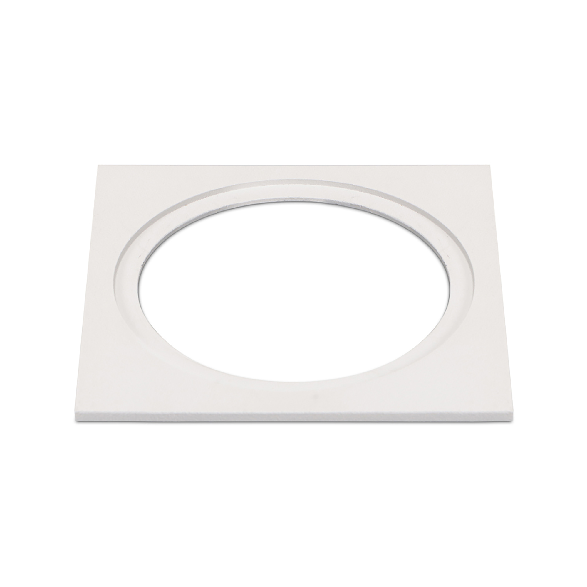 DX210045  Bania S 90x90mm White Square Frame Suitable For Bania; Bania A and Bazi Downlight